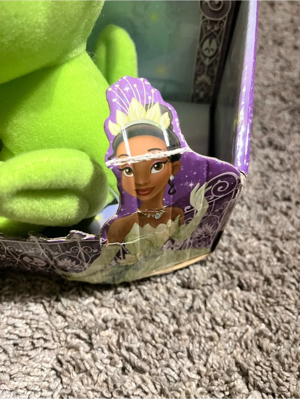 Disney Princess And The Frog Magic Kiss Tiana & Naveen Plush 2009 Mattel - Picture 6 of 8